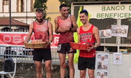 Trionfo Atletica Santhià alla Girocrovando: entrambi i podi quasi "monopolizzati"