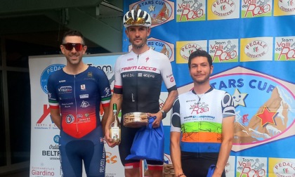 Velo Club Vercelli, standing ovation per il 1° podio di Luigi Vitali e per la 6ª vittoria di fila dell'Alpi Challenge