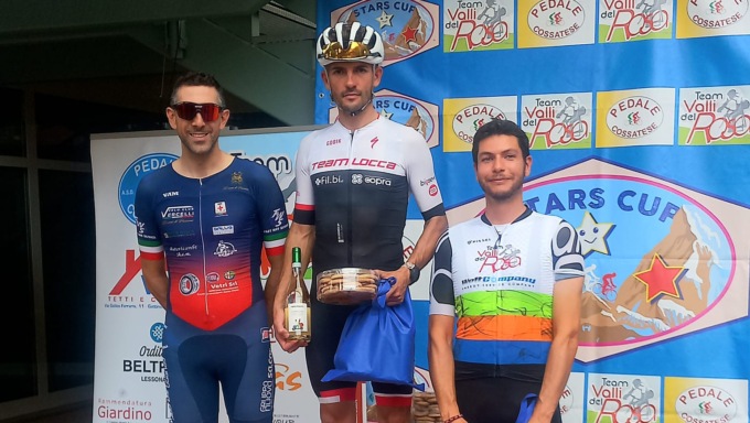 Velo Club Vercelli, standing ovation per il 1° podio di Luigi Vitali e per la 6ª vittoria di fila dell’Alpi Challenge