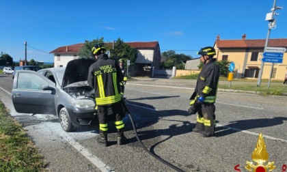 Incidente stradale a Moncrivello, due persone al pronto soccorso