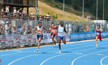 Crespo, atleta cubano che si allena a Vercelli, brilla al Meeting del Sestriere