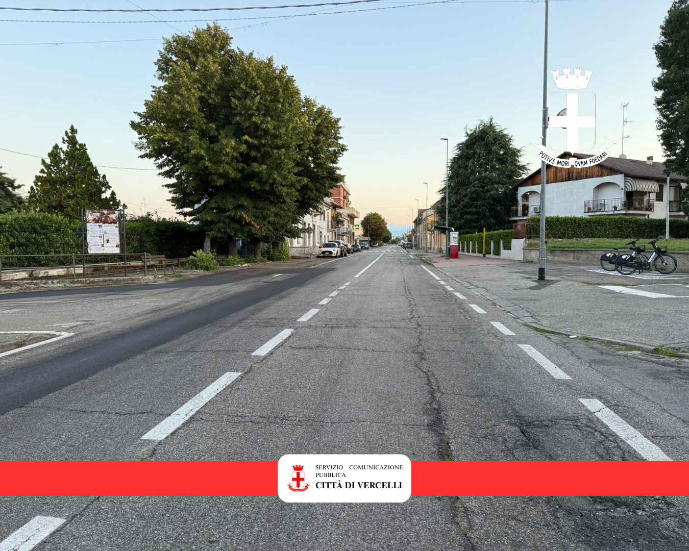Asfaltature strade Cappuccini, Vercelli, Luglio-Agosto 2025 2