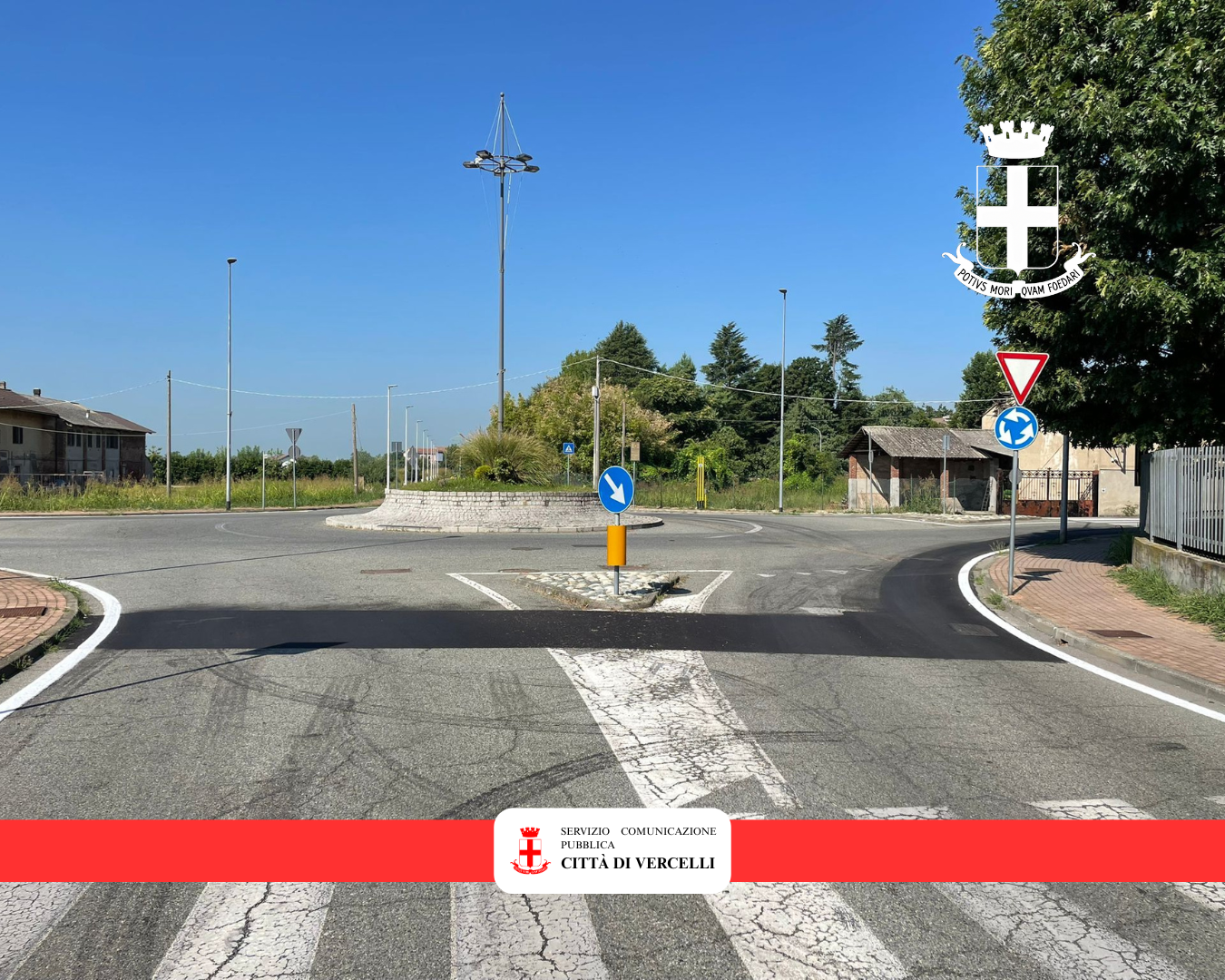 Asfaltature strade Cappuccini, Vercelli, Luglio-Agosto 2025 3