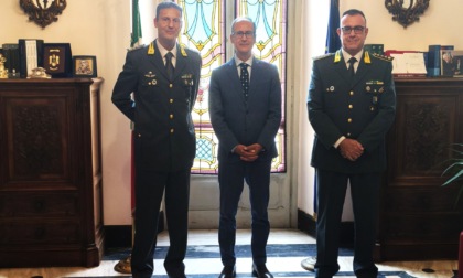 Il Prefetto di Vercelli ha ricevuto il nuovo Comandante del Gruppo della Guardia di Finanza