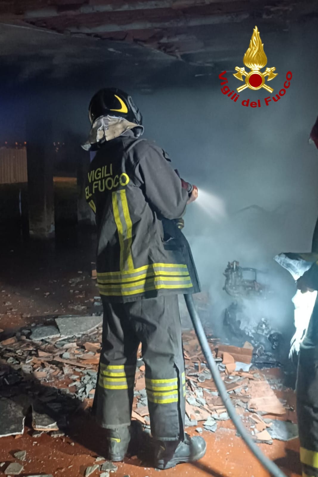Incendio via Arles Vercelli agosto 2025 1