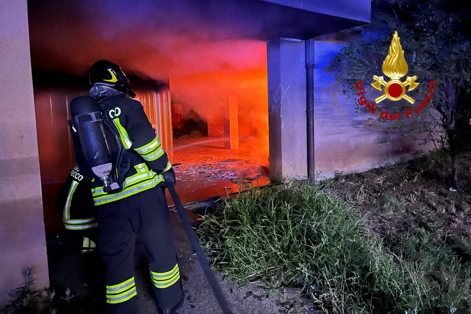 Incendio via Arles Vercelli agosto 2025 3