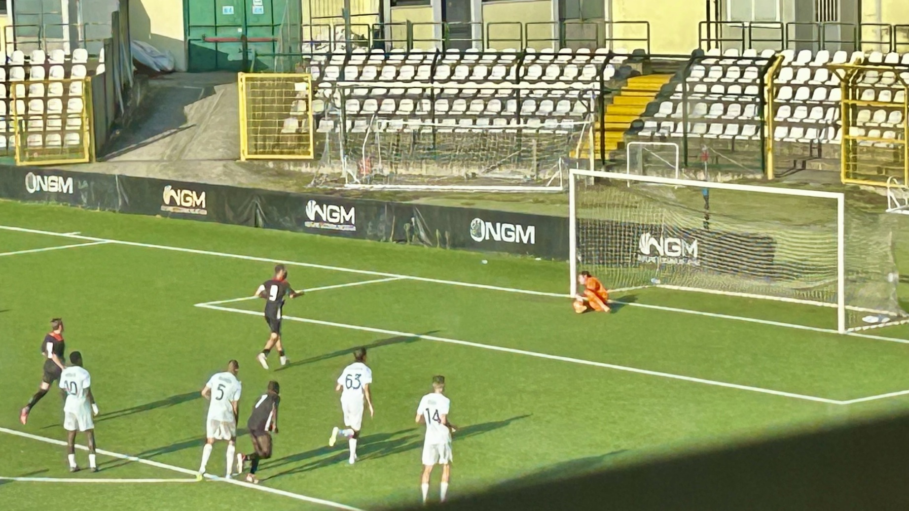 Pro Vercelli-Inter U23, amichevole, 10 agosto 2025. Il gol su rigore di Gianmario Comi