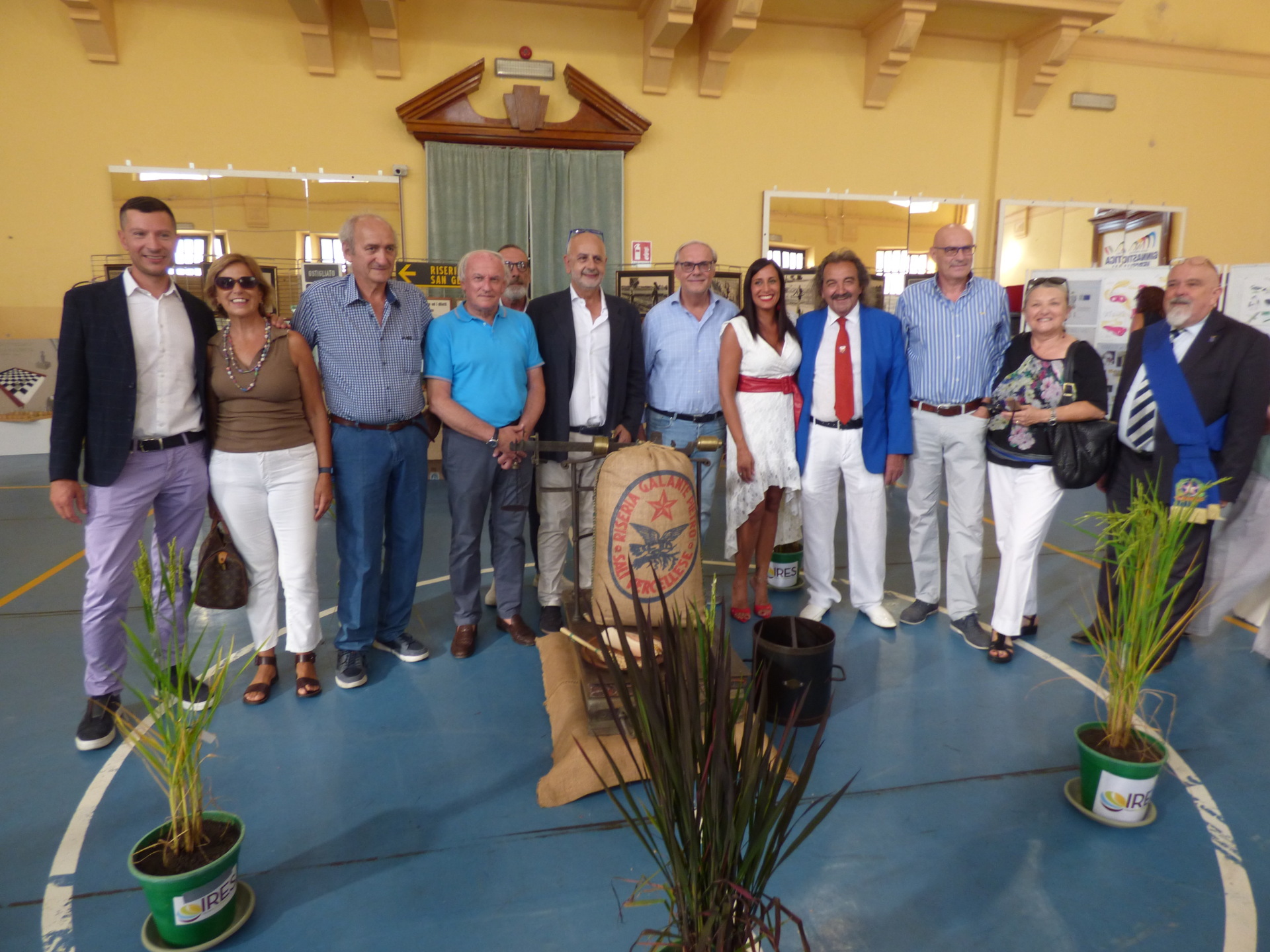foto gruppo riso
