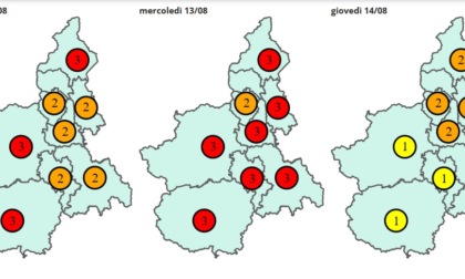 Ondata di calore: oggi siamo al livello di allerta rossa