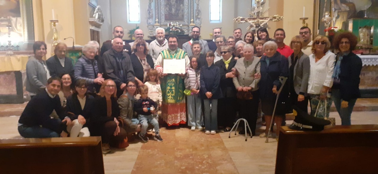 Dopo 18 anni da parroco mons. Silano ha salutato Rive