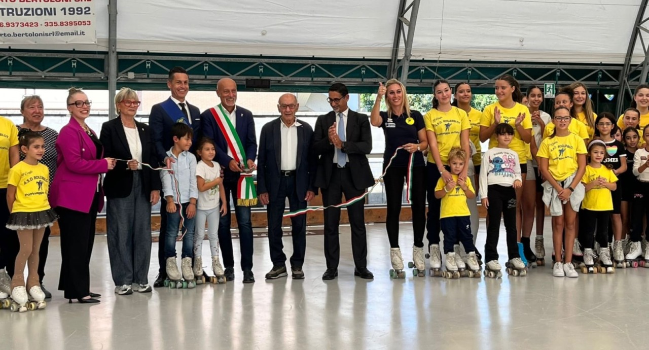 Caresanablot: inaugurata la rinnovata pista della Rollerblot