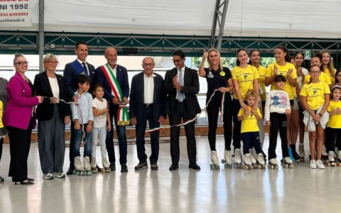 Caresanablot: inaugurata la rinnovata pista della Rollerblot