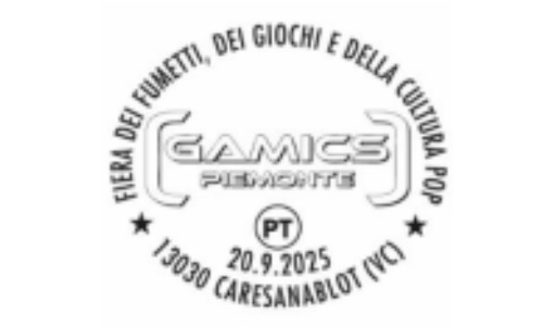 Un annullo filatelico speciale per Gamics Piemonte