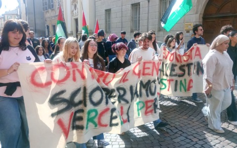 Sciopero per Gaza: Il secondo corteo degli studenti