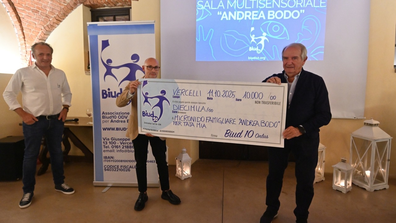 Cena in ricordo di Andrea Bodo: Raccolti 2500 euro e donati altri 10.000 all’omonimo micronido per TataMia