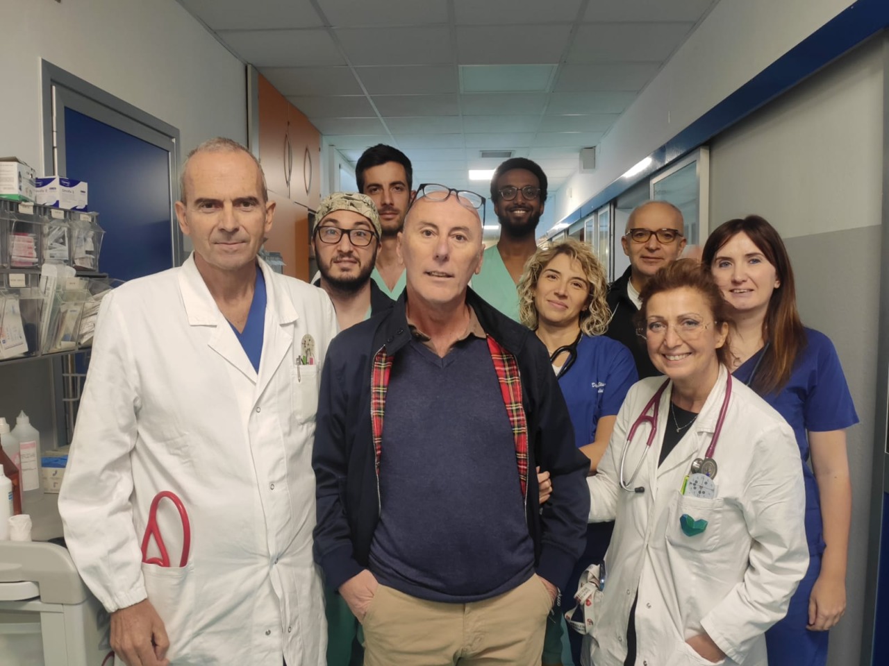 La storia di Vanni che a tre mesi dall’infarto partecipa alla sagra del paese