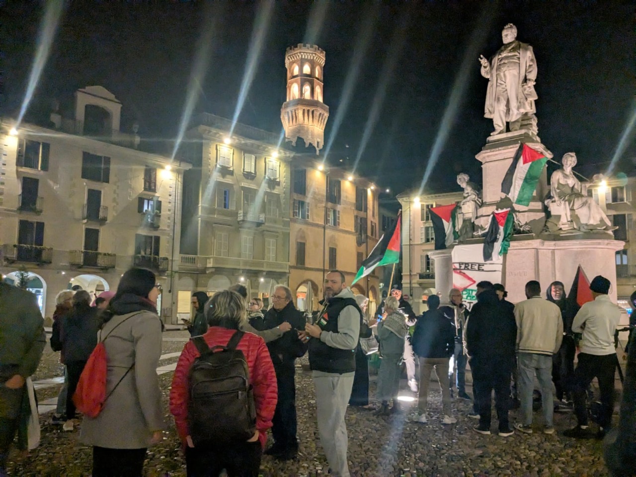 Anche Vercelli si è mobilitata per la Flotilla