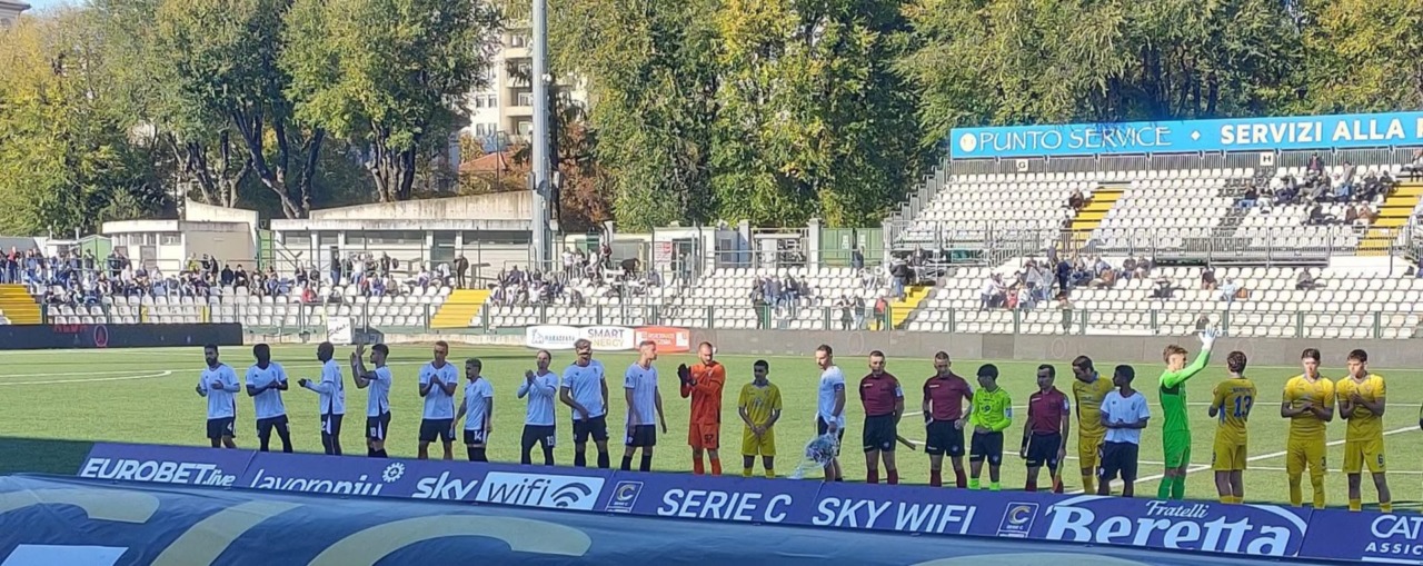 Akpa Akpro-Asane Sow: la Pro Vercelli si sbarazza della Pergolettese. Ma perde Comi e Livieri