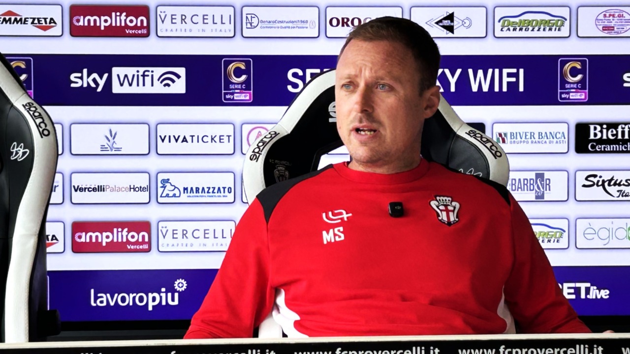 Pro Vercelli, Santoni: “Cittadella squadra di grande qualità, che abbiamo studiato nei dettagli”. Torna Livieri