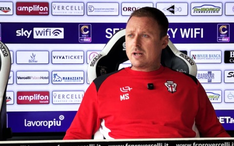 Pro Vercelli, Santoni: “Cittadella squadra di grande qualità, che abbiamo studiato nei dettagli”. Torna Livieri