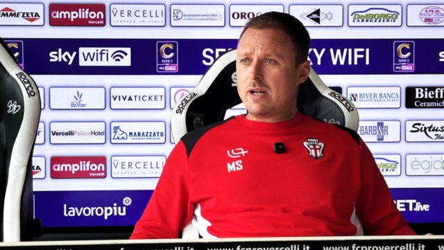 Pro Vercelli, Santoni: “Cittadella squadra di grande qualità, che abbiamo studiato nei dettagli”. Torna Livieri