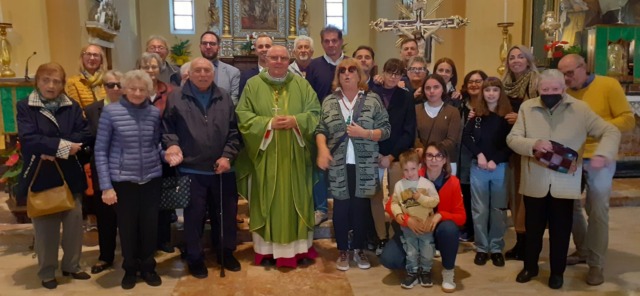 Grande festa a Rive per l’accoglienza del nuovo parroco, monsignor Gianfranco Brusa