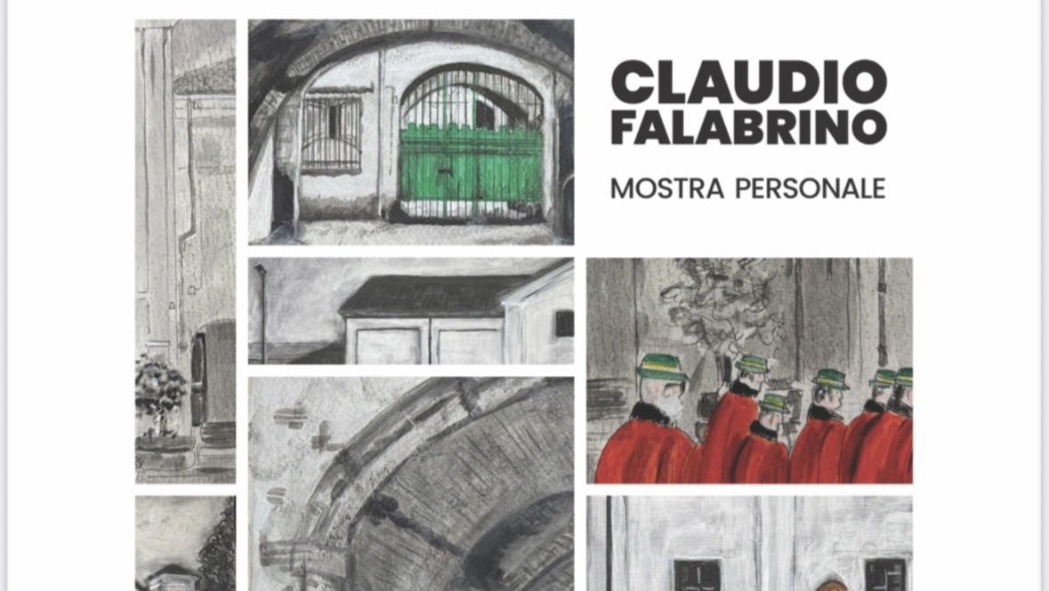 “Sguardi d’artista – Dentro e fuori Santhià”, inaugurata la mostra personale di Claudio Falabrino