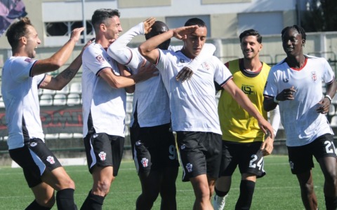 La Pro Vercelli passeggia sulle Dolomiti Bellunesi: al “Robbiano-Piola” è 4-0