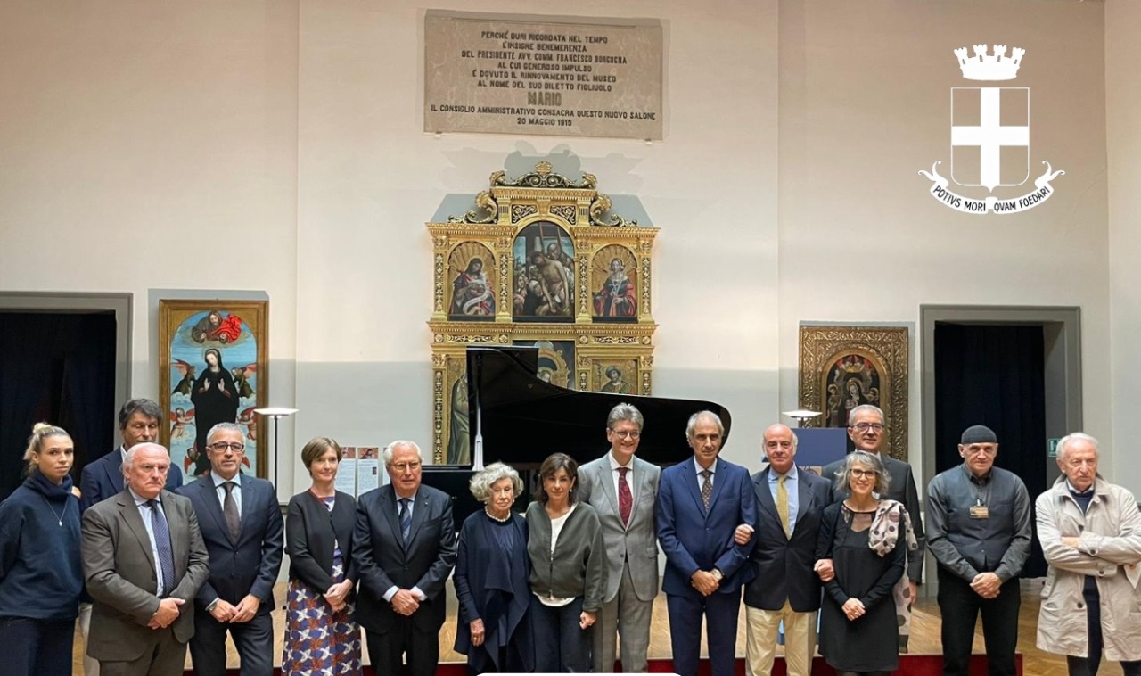 Ricordato con un concerto nel suo Museo Borgogna l’avvocato Ferraris
