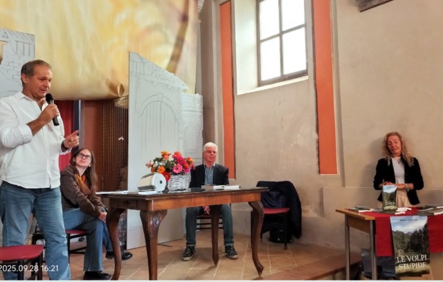 Le Volpi stupide: dopo l’evento di Palazzolo Mauro Garrione presenterà il suo libro a Milano