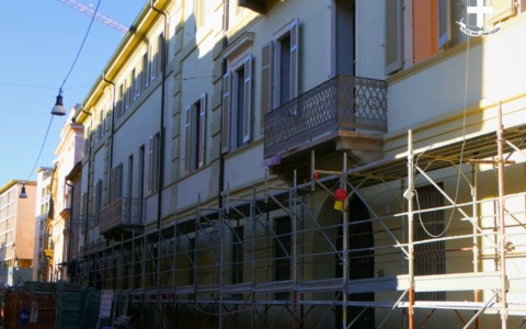 Via Dante: proseguono i lavori per la restituzione alla città di 45 alloggi popolari di nuova realizzazione