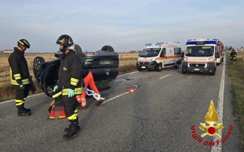 Incidente di San Germano: foto e report dei Vigili del Fuoco
