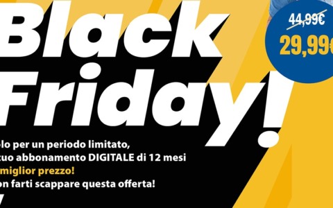 Promo Black Friday: abbonamento digitale a Notizia Oggi Vercelli con il 33% di sconto
