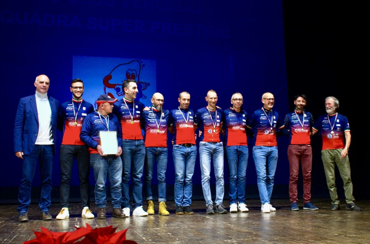 Il Velo Club Vercelli premiato con la Benemerenza Coni