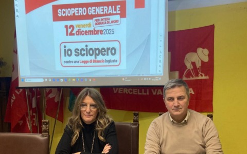 Sciopero generale: venerdì 12 dicembre corteo della Cgil a Vercelli
