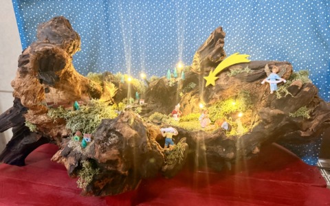 Quando i “ceppi” diventano opere d’arte e fede