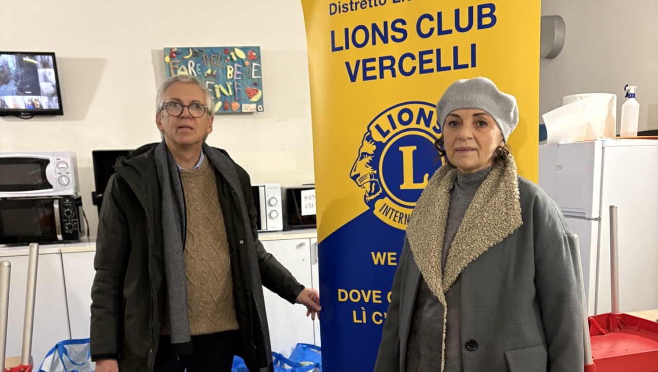 Il grande cuore del Lions Vercelli al servizio della Comunità di Sant’Egidio
