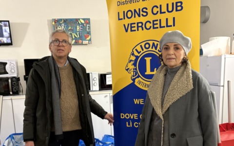 Il grande cuore del Lions Vercelli al servizio della Comunità di Sant’Egidio