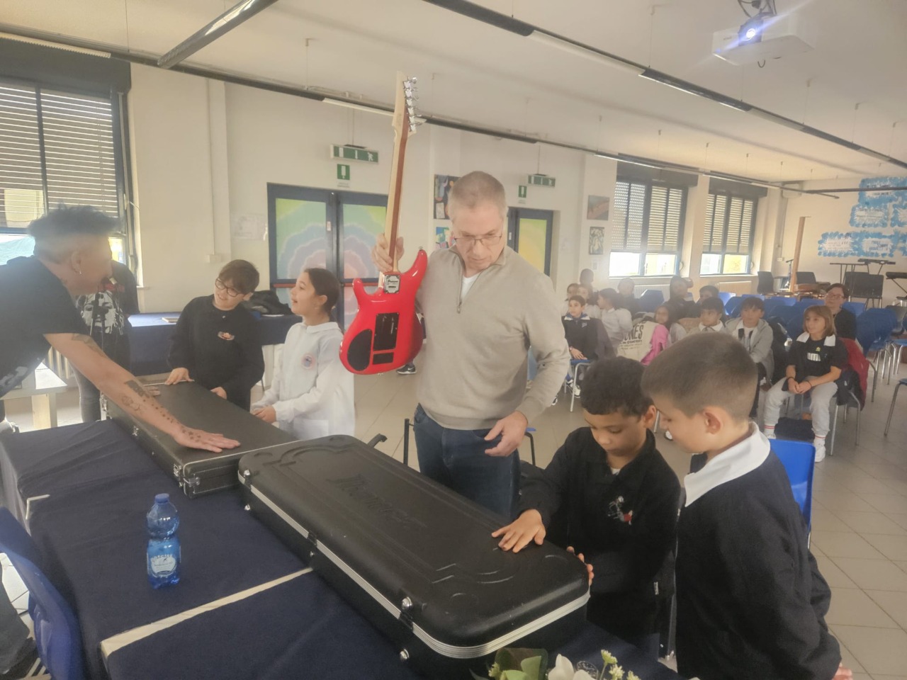 La musica che unisce: l’incontro con Fabrizio Danieli e Furio Rutigliano alla Rodari