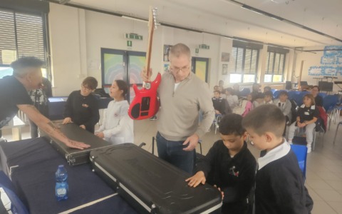 La musica che unisce: l’incontro con Fabrizio Danieli e Furio Rutigliano alla Rodari