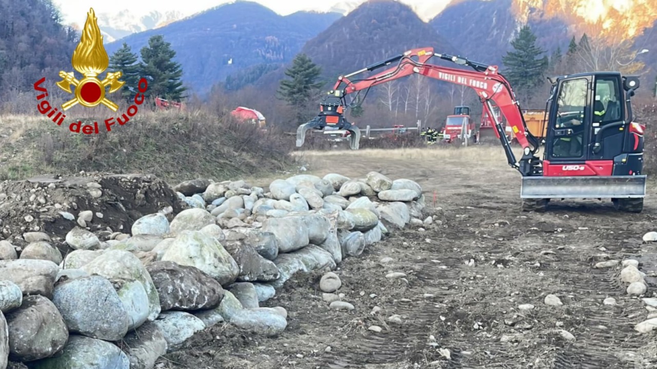 Vigili del fuoco: importante settimana di esercitazioni a Varallo Sesia