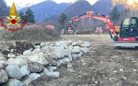 Vigili del fuoco: importante settimana di esercitazioni a Varallo Sesia