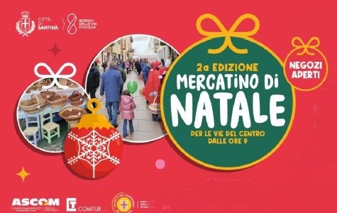 Mercatino di Natale a Santhià organizzato dall’Ascom