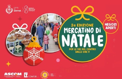 Mercatino di Natale a Santhià organizzato dall’Ascom
