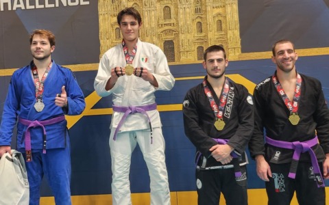 Jiujitsu: il vercellese Pietro Ferrero domina il Milano Challenge