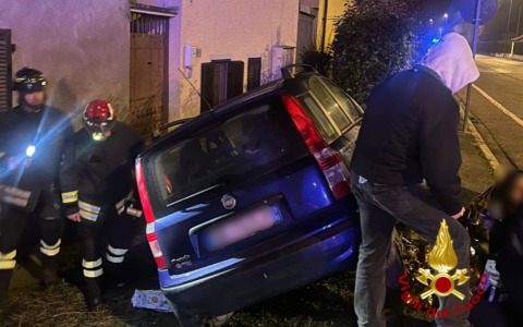 Schianto nella notte di Capodanno ai Cappuccini