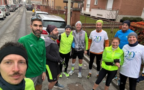 Asd Sesia Running Vercelli: di corsa anche nella mattina del 1° gennaio!