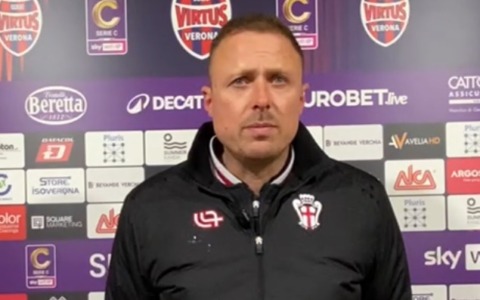 Pro Vercelli, Santoni: “A Verona buon 2° tempo, purtroppo in trasferta difettiamo nell’approccio al match…”