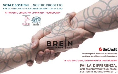 Diapsi Vercelli chiede l’aiuto dei vercellesi per “Il Mio Dono Unicredit”