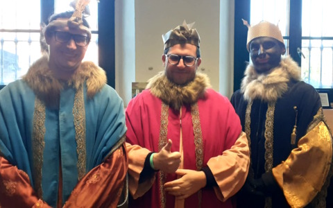 I Re Magi di Rive completano il Presepe Vivente